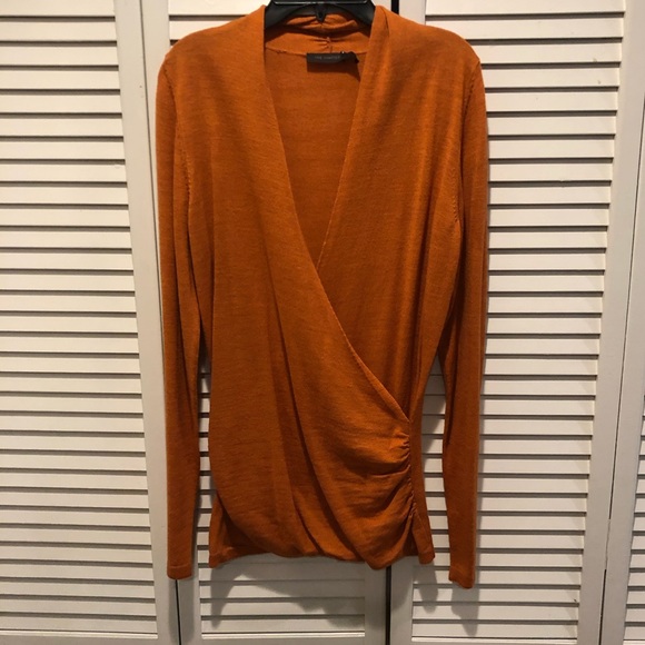 Orange long sleeve top - Picture 1 of 8